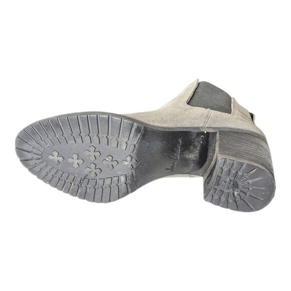 SAM EDELMAN Hanley Grey Suede Chelsea Boot Size 8.5 - Picture 9 of 12